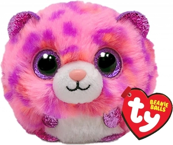 TY Puffies Meteor – rožnati leopard
