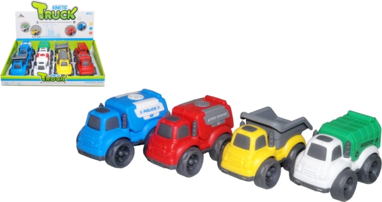 Plastičen avto s vztrajnostnim (tornim) pogonom za otroke 18+ mesecev