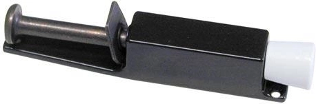 Zaporni zatič za vrata 130 mm srebrn