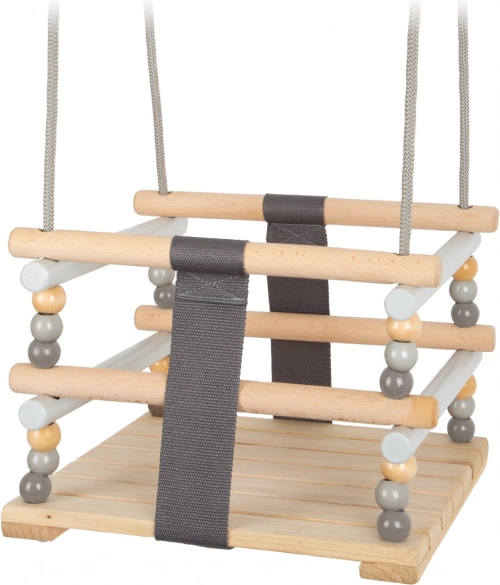 Lesena gugalnica za otroke Skandinavski stil