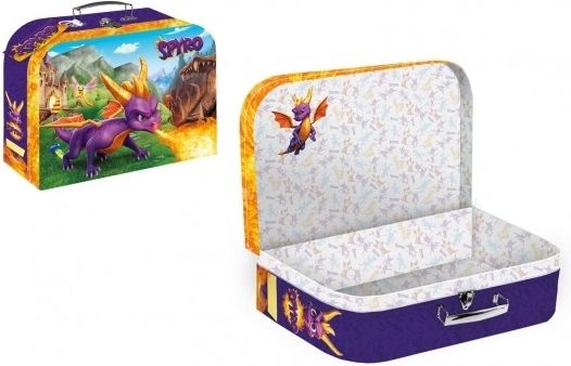 Šolski kovček z motivom zmaja Spyro