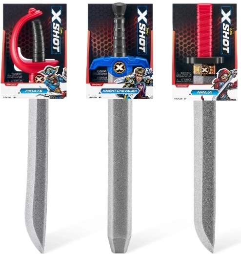 X-Shot meč – otroški bojni meč, različne vrste