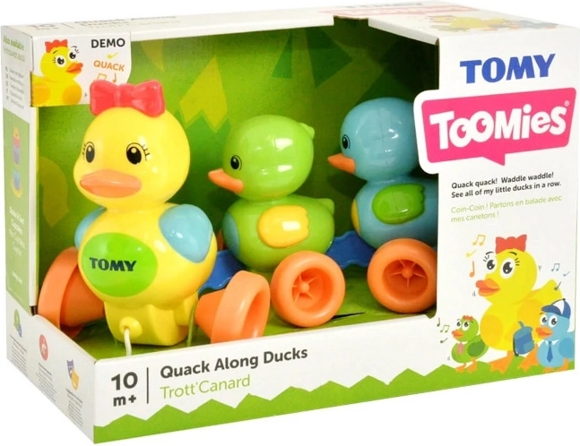 Tomy Toomies vesele čebljajoče račke