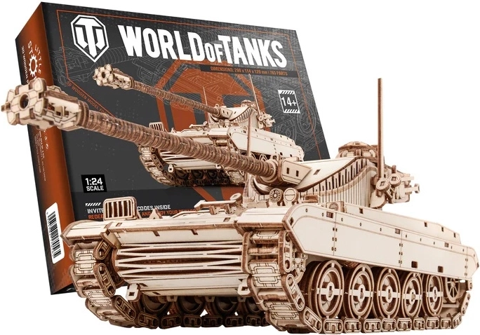 Little Story 3D lesena sestavljanka World of Tanks AMX 13 105