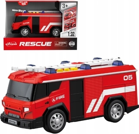 Fire Truck with Lights and Sound