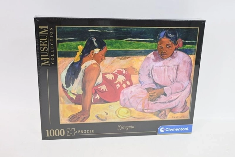 Sestavljanka Clementoni Museum Collection 1000 kosov – Gauguin: Tahitijke na plaži