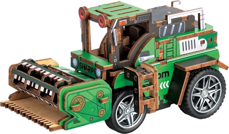 2Kids Toys 3D lesena sestavljanka kombajna