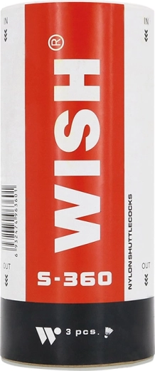 Badmintonske žogice WISH S-360, 3 kosi