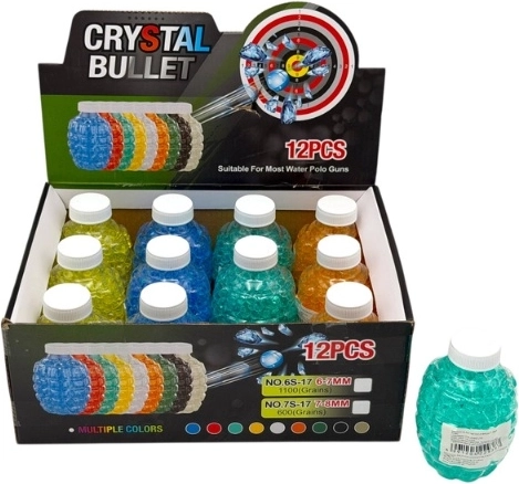 Water Gel Balls for Blasters 7–8 mm, 600 pcs