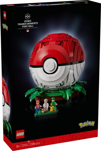LEGO Pokémon Iconic Poké Ball with Trainers