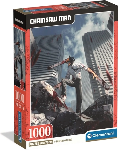 Sestavljanka CLEMENTONI Chainsaw Man 1000 kosov