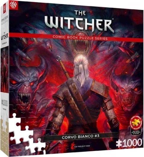 Good Loot sestavljanka The Witcher: Corvo bianco red 1000 kosov