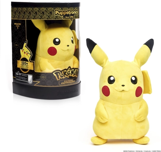 Pokémon Pikachu RealFX Puppetronic interaktivna plišasta lutka