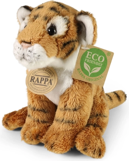 Plišasti tiger sedeči 15 cm eco friendly