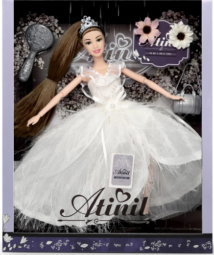 Anbibi cvetlična punčka Nikolka 28 cm