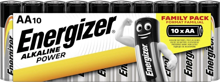 Energizer alkalne baterije AA LR6 Family Pack 10 kos