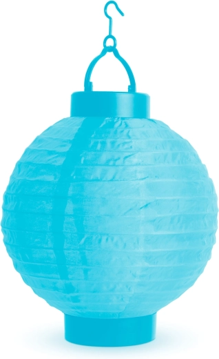 Modri LED lampijon na baterije