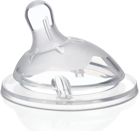 Chicco cuclja Natural Feeling, silikon, srednji pretok, 2m+, 1 kos