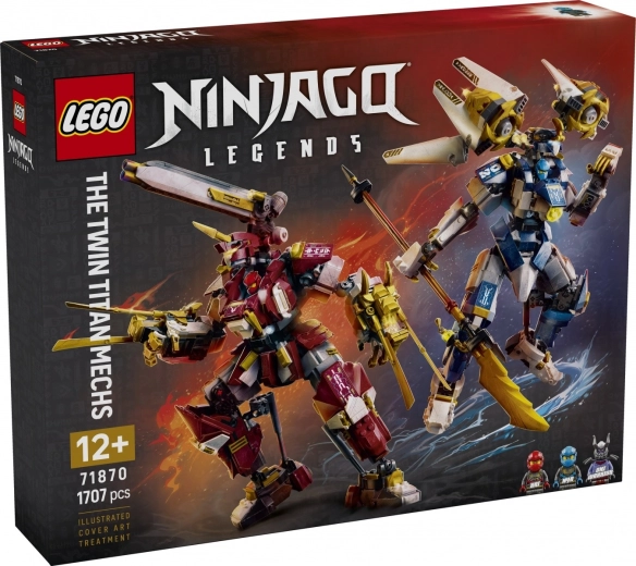 LEGO NINJAGO Legends Bližnji titanski par mehov