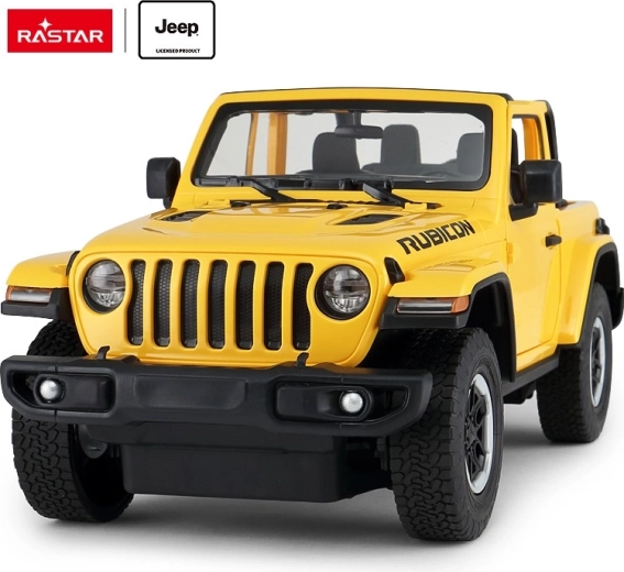 Rastar Jeep Wrangler JL RC remote-controlled car 1:14 yellow - 1 piece