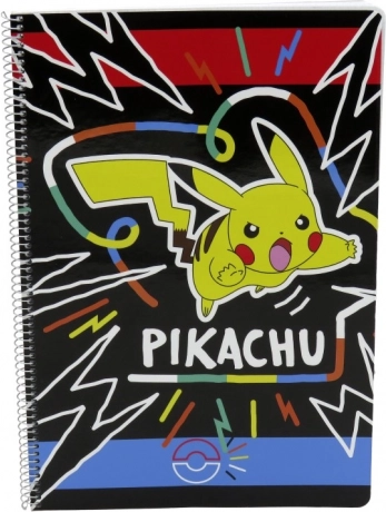 Pokémon A4 spiralni blok - izdaja Colourful