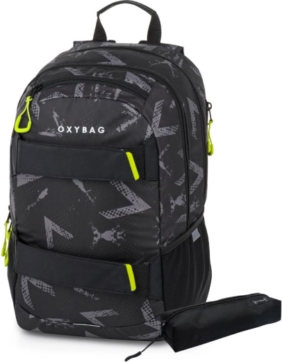 Dijaški nahrbtnik z etuijem OXYBAG Oxy Sport Abstract, 24 l
