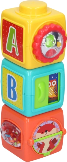 Aktivne kocke za dojenčke – 3 kosi