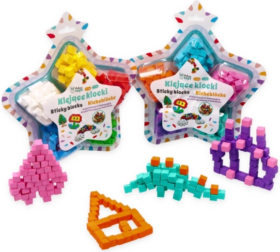 Senzorične lepljive kocke Adam Toys