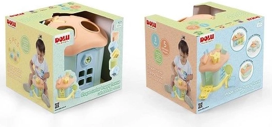 Dolu educational playhouse with shape sorter