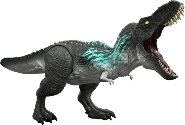 Jurassic World rjoveči T‑Rex z učinki