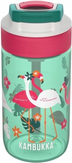 Steklenica za vodo Kambukka Lagoon 400 ml Pink Flamingo - 1 kos