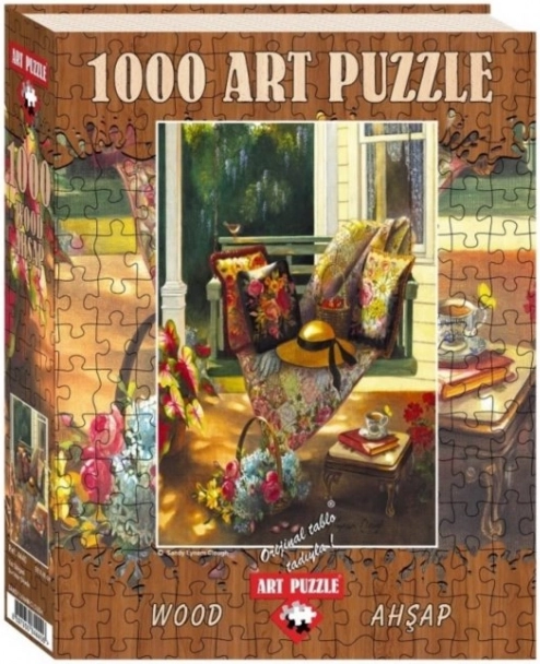 Lesene sestavljanke Sen poletja 1000 koščkov ART PUZZLE