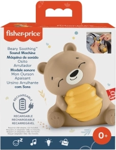 Fisher-Price pomirjevalni medvedek s svetlobo in glasbo
