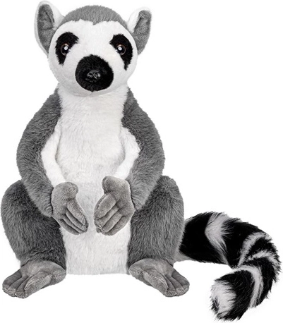 Plišasti lemur sedeči 20 cm
