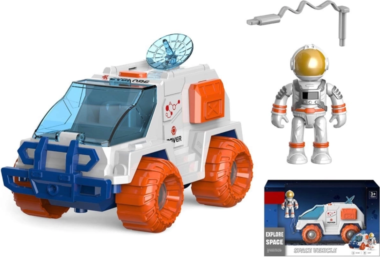 Vesoljsko vozilo z astronavtom s svetlobo in zvokom