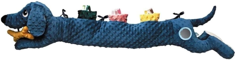 Moms Care sensory toy hedgehog blue