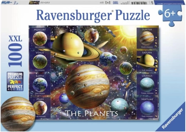 Uganka Ravensburger Planeti 100 kosov