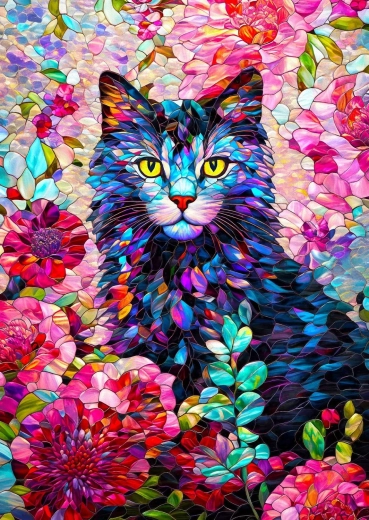 Enjoy puzzle Gigi na vrtu 1000 delcev