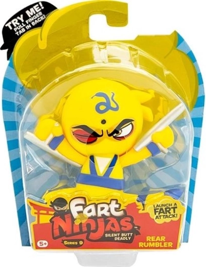 Fart Ninjas figurica z zvokom Rear Rumbler
