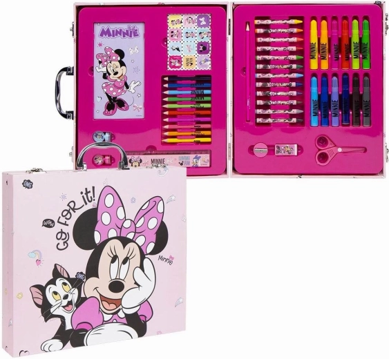 Lesen kovček za risanje Minnie – 42 kosov
