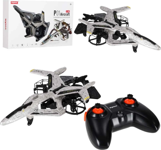 RC dron Syma P01 z LED-osvetlitvijo in 360° akrobacijami