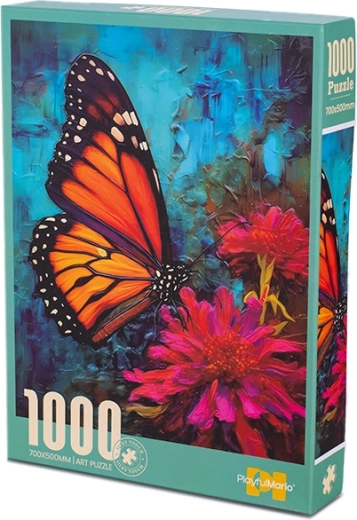 Sestavljanka Metulj 1000 koščkov (70 × 50 cm)