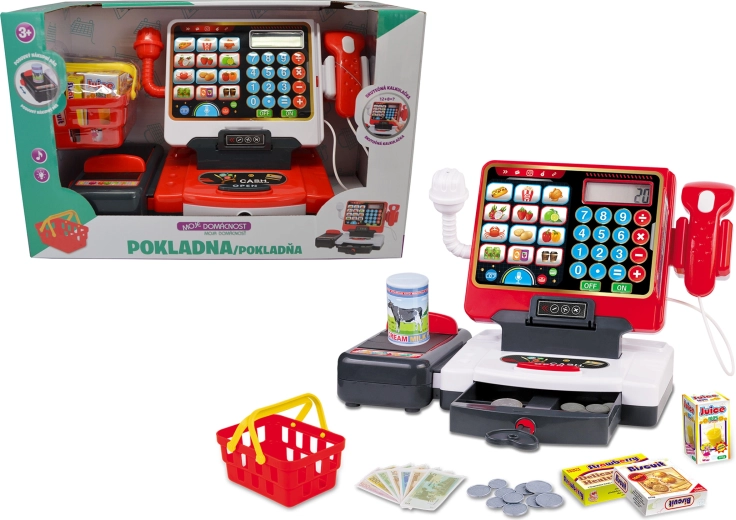 Digitalna blagajna deluxe s pripomočki SPARKYS