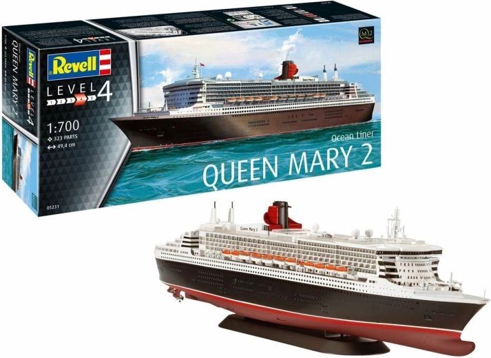 Plastični model ladje Queen Mary 2 1:700