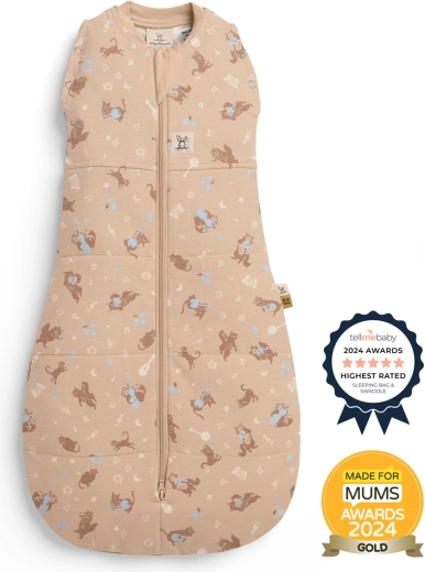 ErgoPouch povijalka in spalna vreča 2 v 1 Cocoon Melody 2,5 TOG