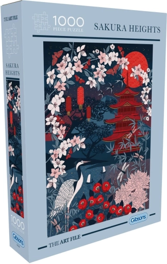 Gibsons puzzle The Art File: Sakura 1000 pieces