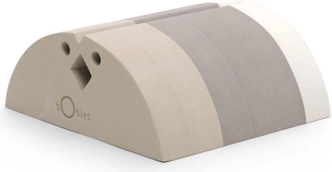 Balančna igrača bObles kokoš sand grey