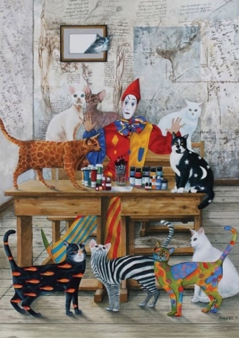 Sestavljanka ART PUZZLE Moj barvni svet 1500 koščkov