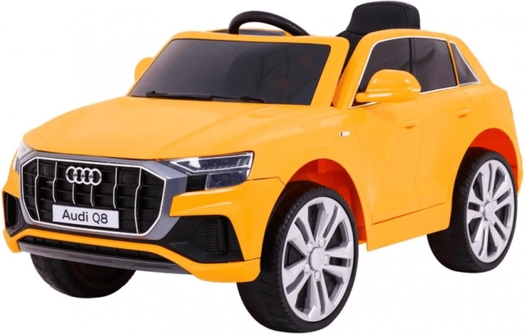 Električni avtomobilček AUDI Q8 12V oranžen za otroke