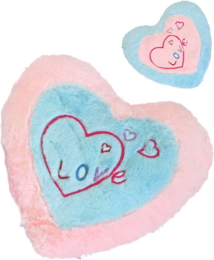 Plišasto srce Love 25 cm – 1 kos